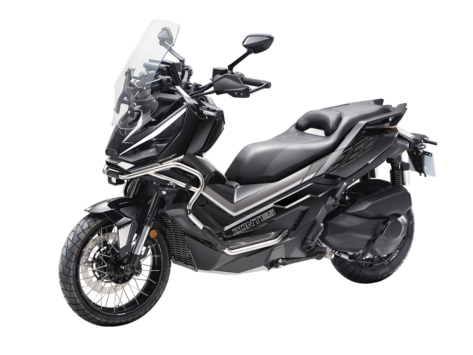 Максискутер ZONTES ZT368-G Black